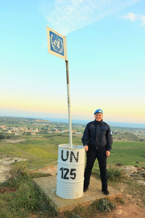 Az UNPOL kontingensében 2024-ben: Dr. Kovács Alexandra r. alezredes a 4. szektorban, szektorparancsnok-helyettes – összekötő