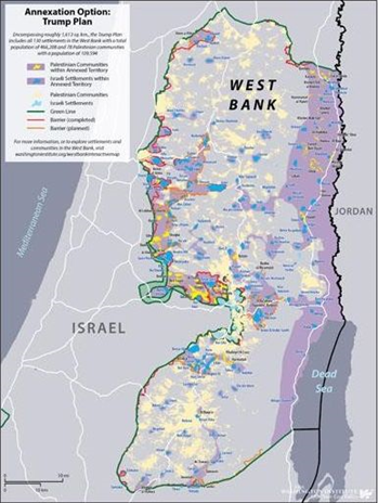 Betlehem, a fal 2024 terület térképe