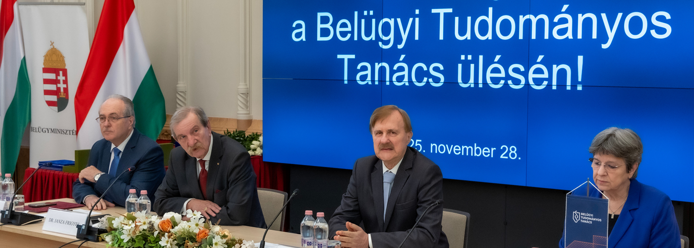 Tudományünnep a Belügyminisztériumban