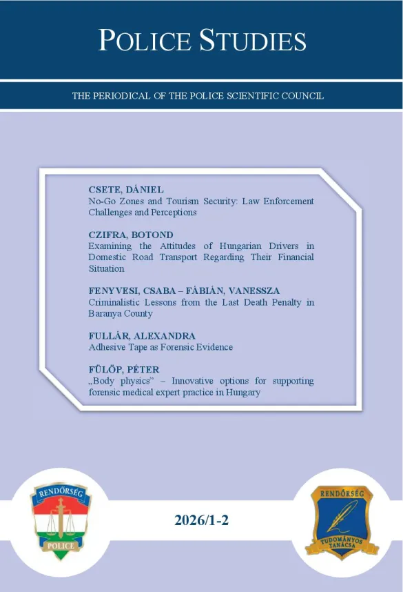 Latest issue of Police Studies