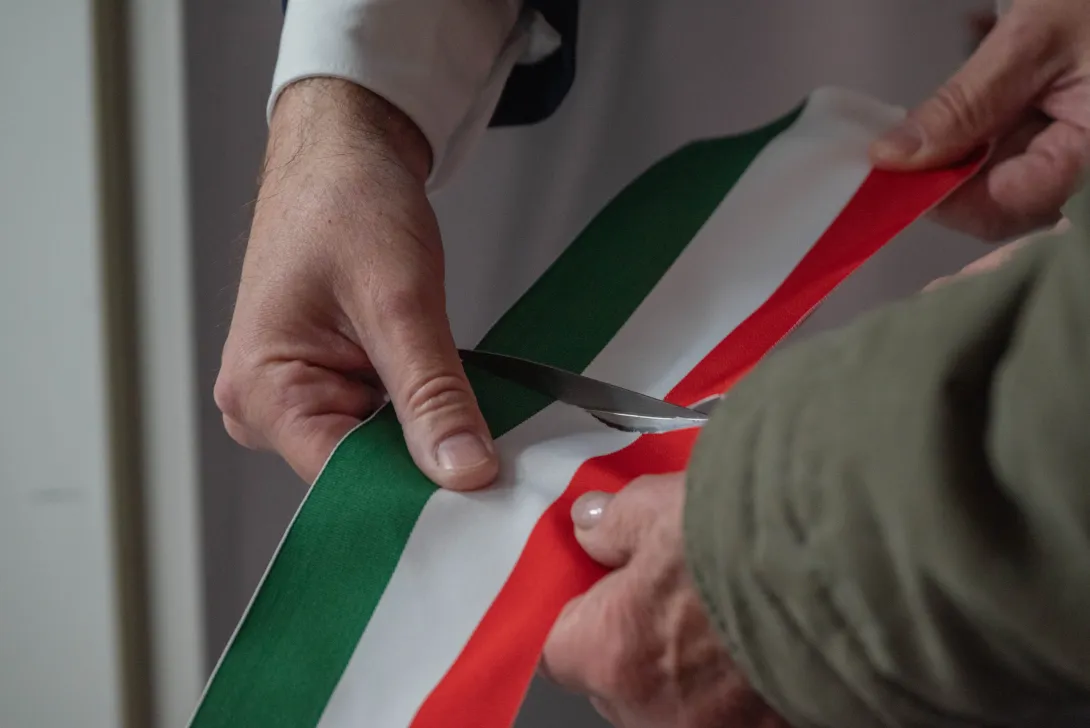 Konferenciaterem átadása